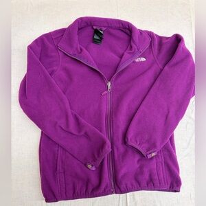 The North Face Kids' Vibrant Purple Fleece Jacket